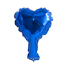 Heart aluminum foil balloon 5 inch 1 card per pack
