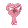 Heart aluminum foil balloon 5 inch 1 card per pack