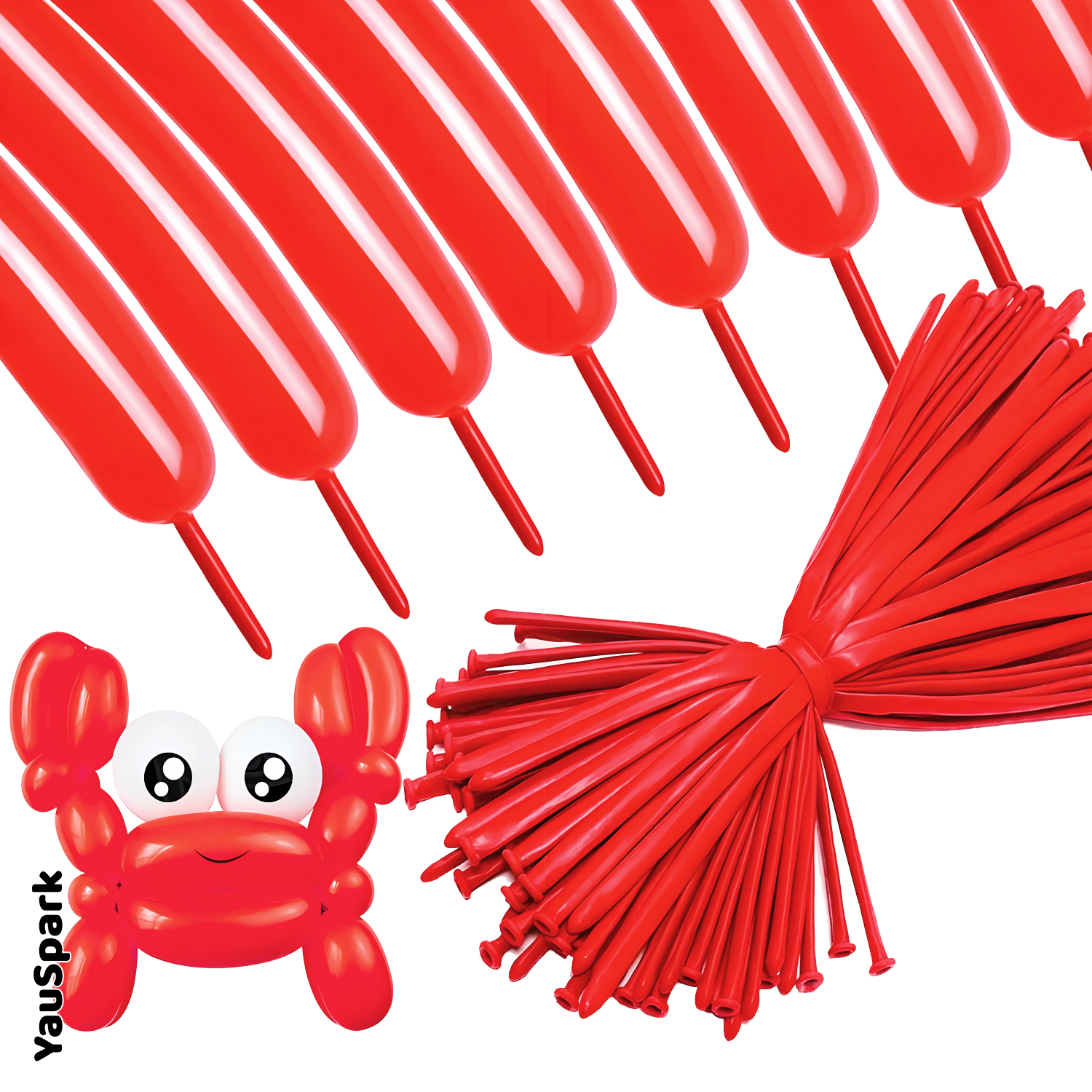 260 long balloon latex balloon 100pcs per pack