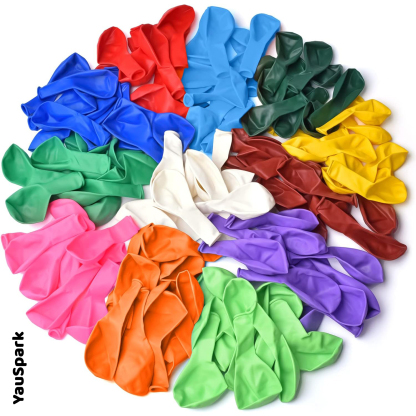 10'' matte latex balloon 100pcs per pack