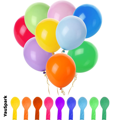 10'' matte latex balloon 100pcs per pack
