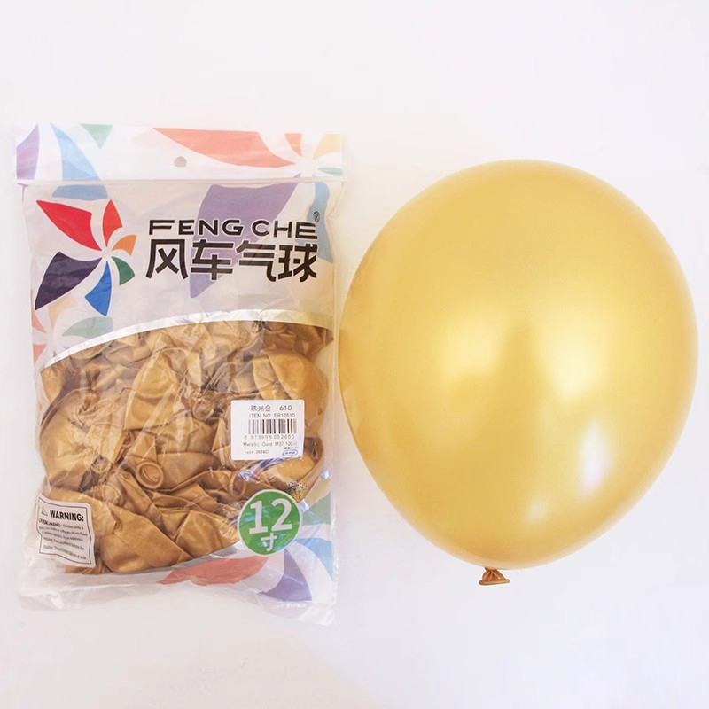 Thickened 3.2g round pearlescent latex balloon party decorations