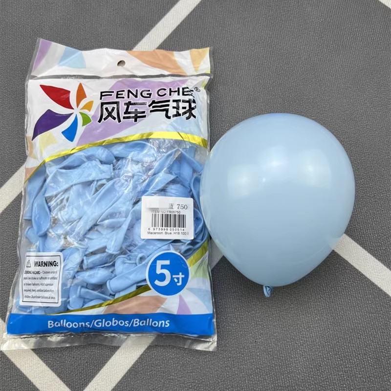 FENG CHE Rainbow Macaron Color Latex Balloons Party Balloons Garland