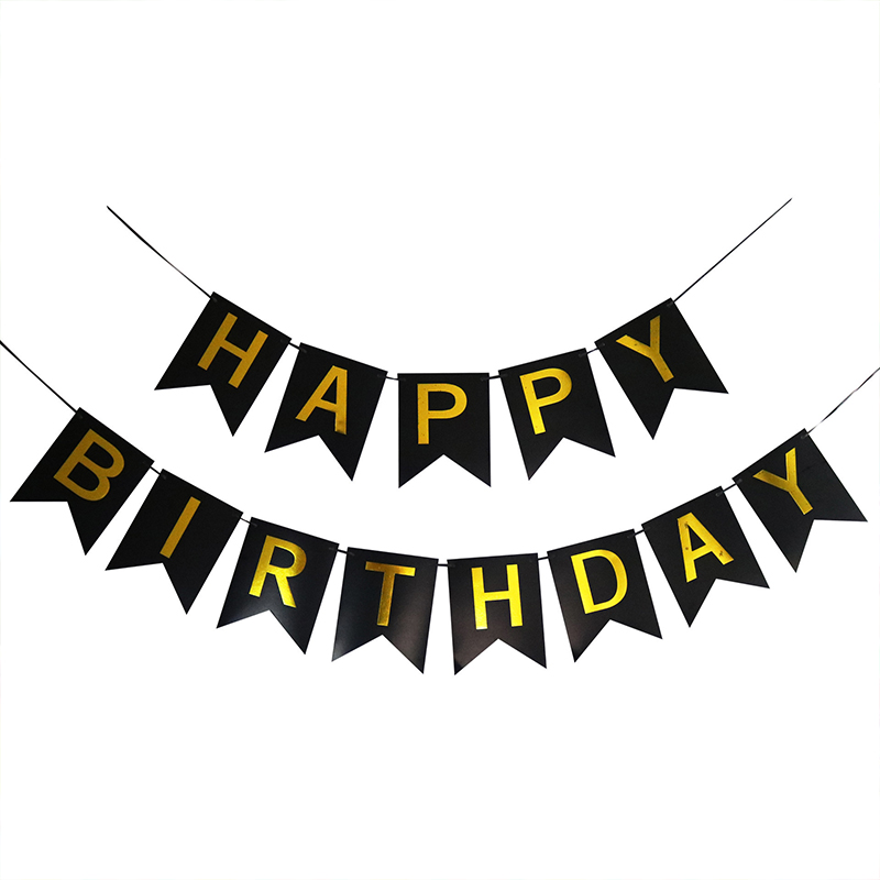 Happy Birthday Banner Birthday Party Backdrop Decoration Birthday Sign
