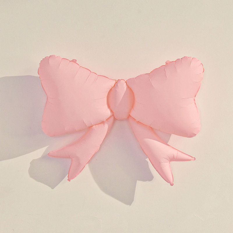 Bowknot Big Balloon Maca Bowknot Theme Birthday Party Foil Bowknot Bal