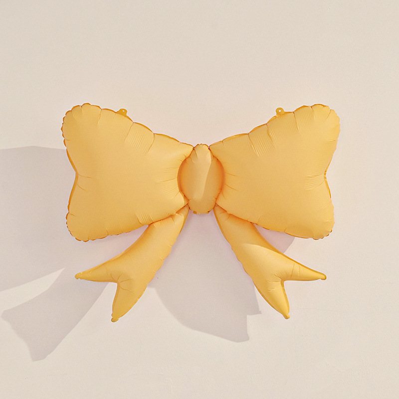 Bowknot Big Balloon Maca Bowknot Theme Birthday Party Foil Bowknot Bal