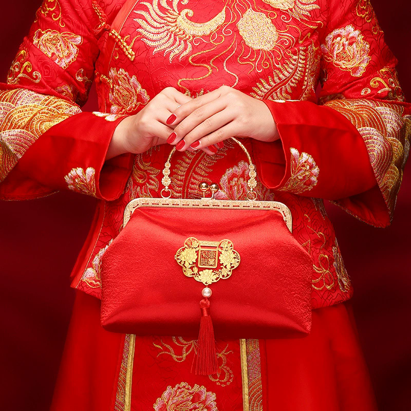 Chinese Bridal Handbag, 1pc