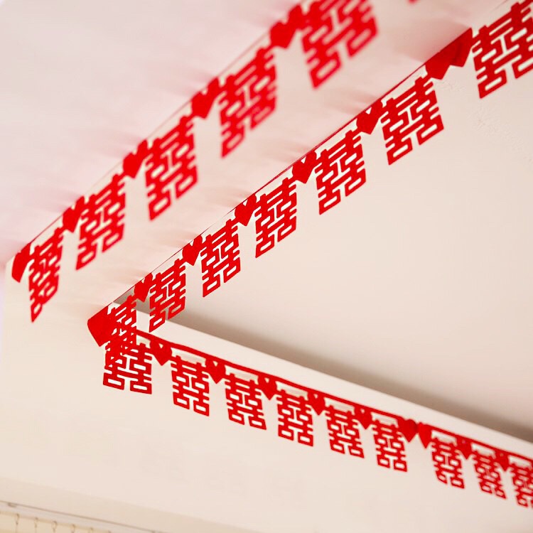 Chinese Wedding Room Banner Set, 1set