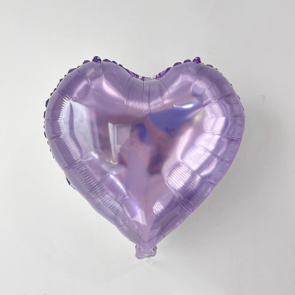 Crystal Heart Balloon Jelly Color Heart Foil Balloon Holiday Party