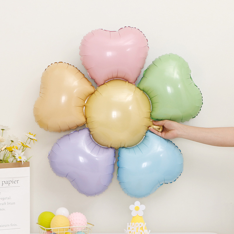 Colorful Flower Daisy Party Balloon Fashion Floral Balloon Decoration，1ct