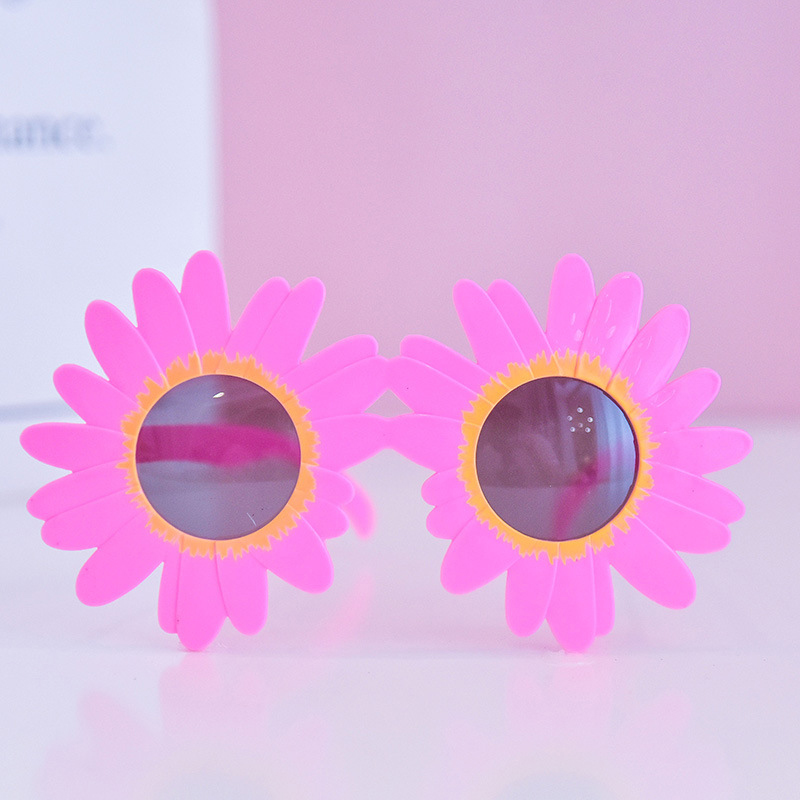 Fun Hawaiian Tropical Sunglasses Summer Sunglasses Flower Glasses
