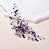 Vintage Rhinestone Hair Comb, 1ct
