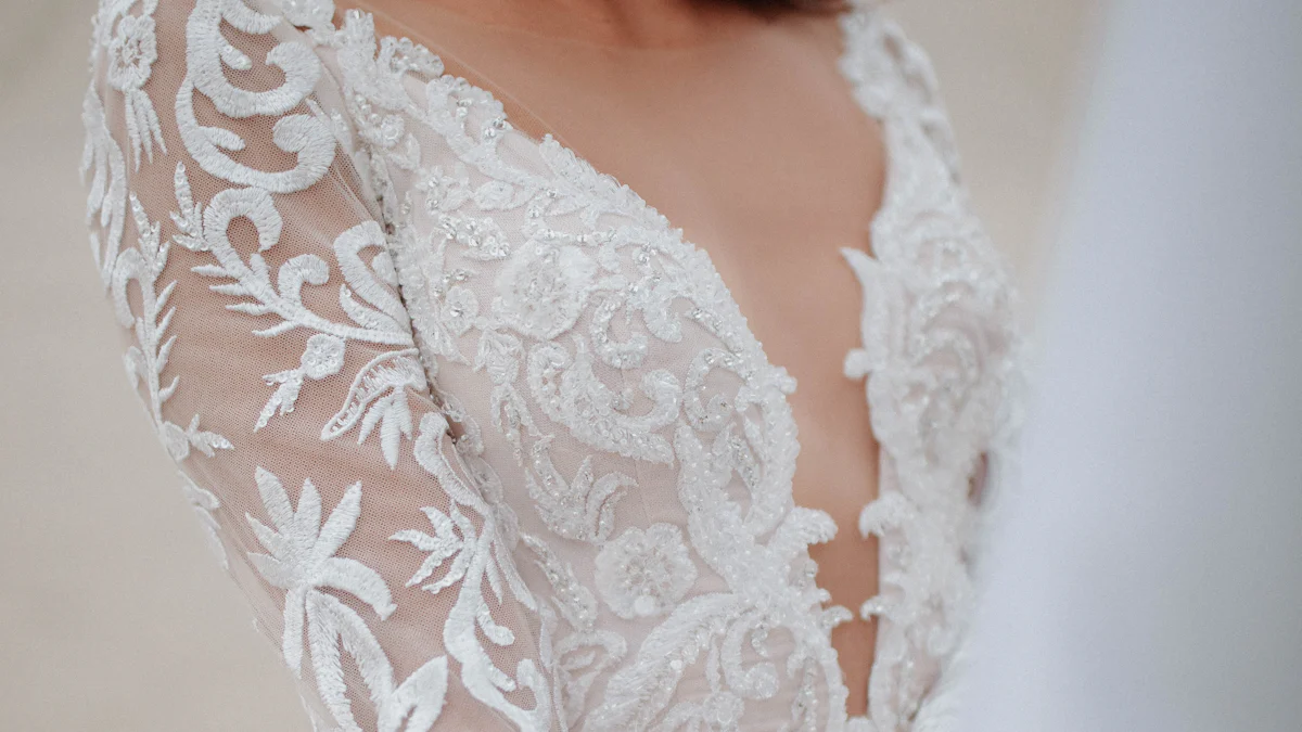 Matching Lace and Satin to Your Wedding Theme