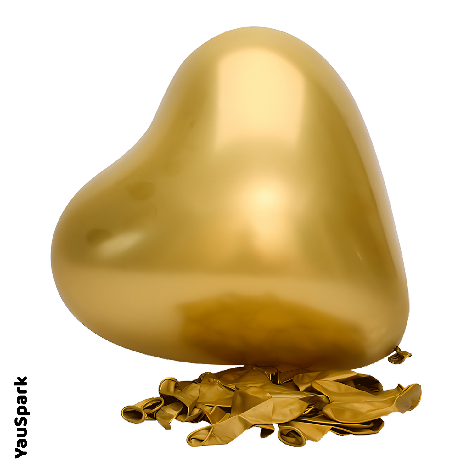 10'' metal balloon latex balloons 50pcs per pack