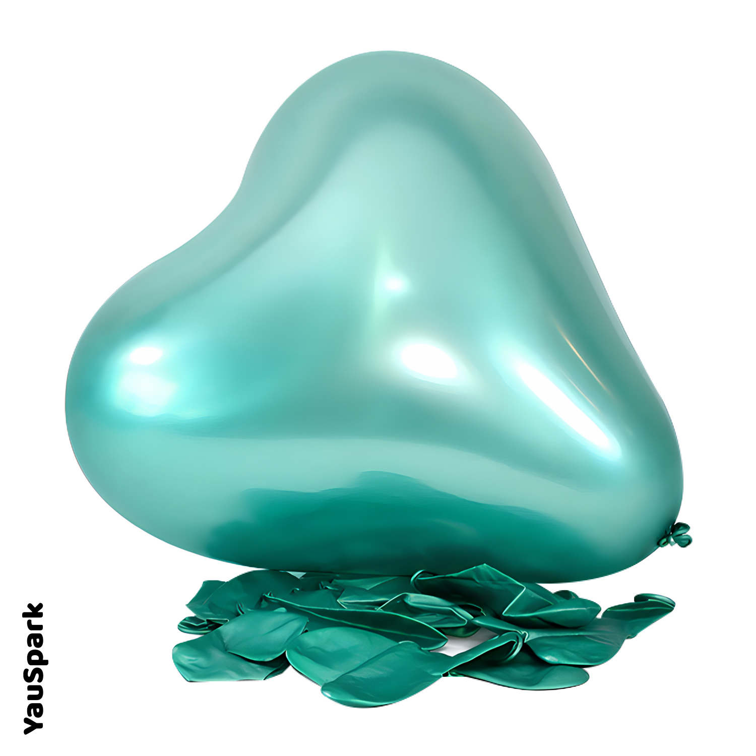 10'' metal balloon latex balloons 50pcs per pack