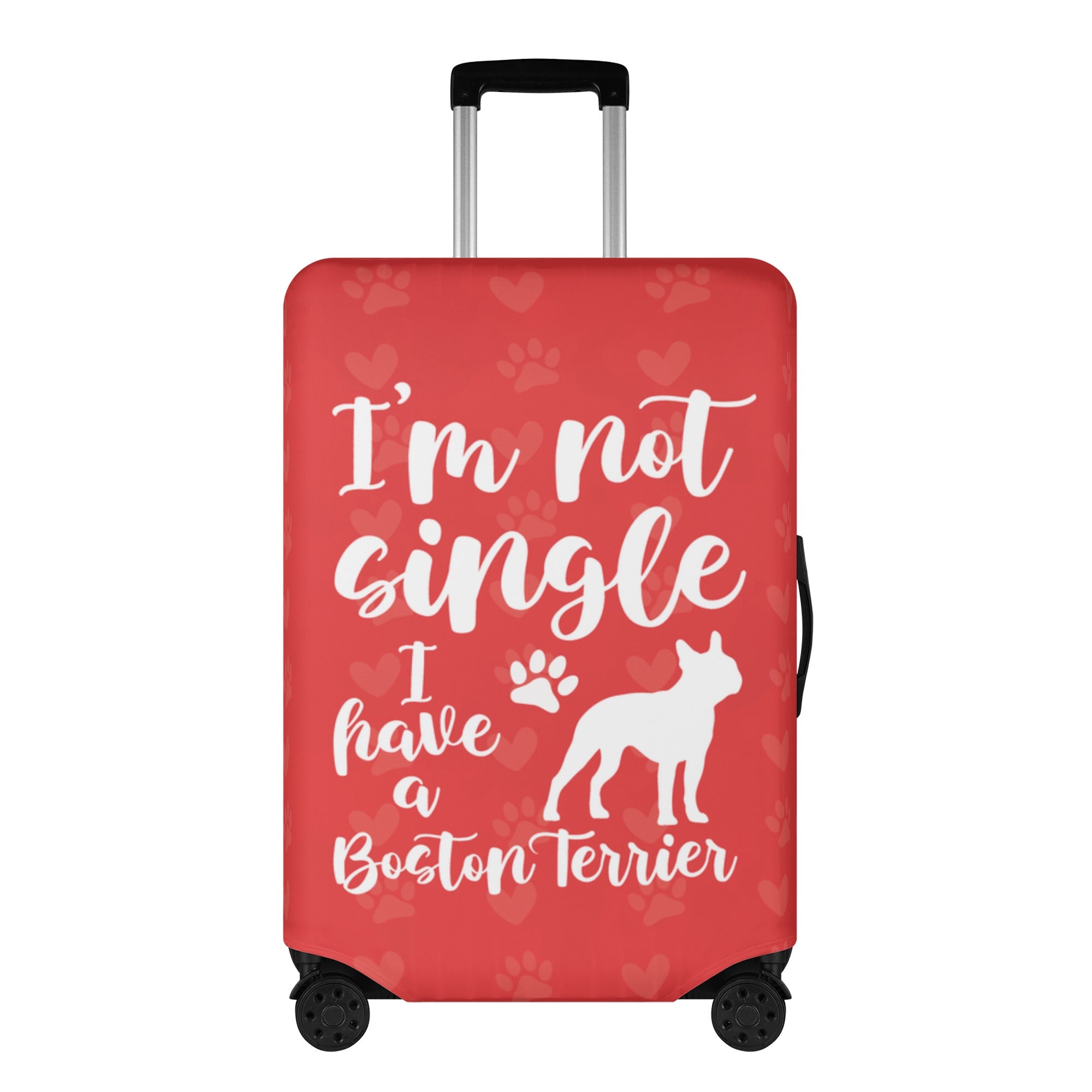 Sasha Luggage Cover for Boston Terrier lovers