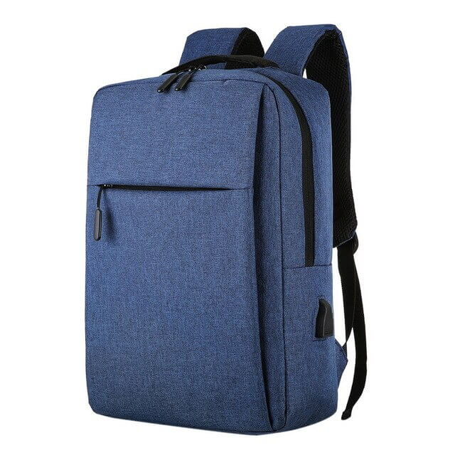 Men USB Charging Laptop Backpack School Bag Anti Theft Travel Bag