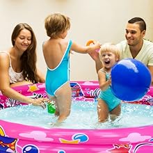 baby pool; kiddie pool; toddler pool;  pools for backyard;  kids swimming pool