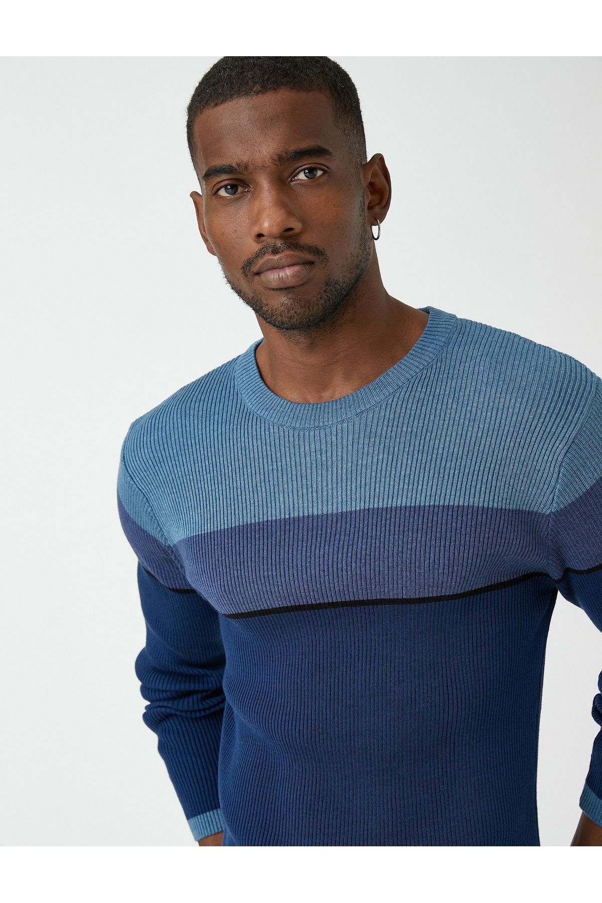 Colour block knitwear hotsell