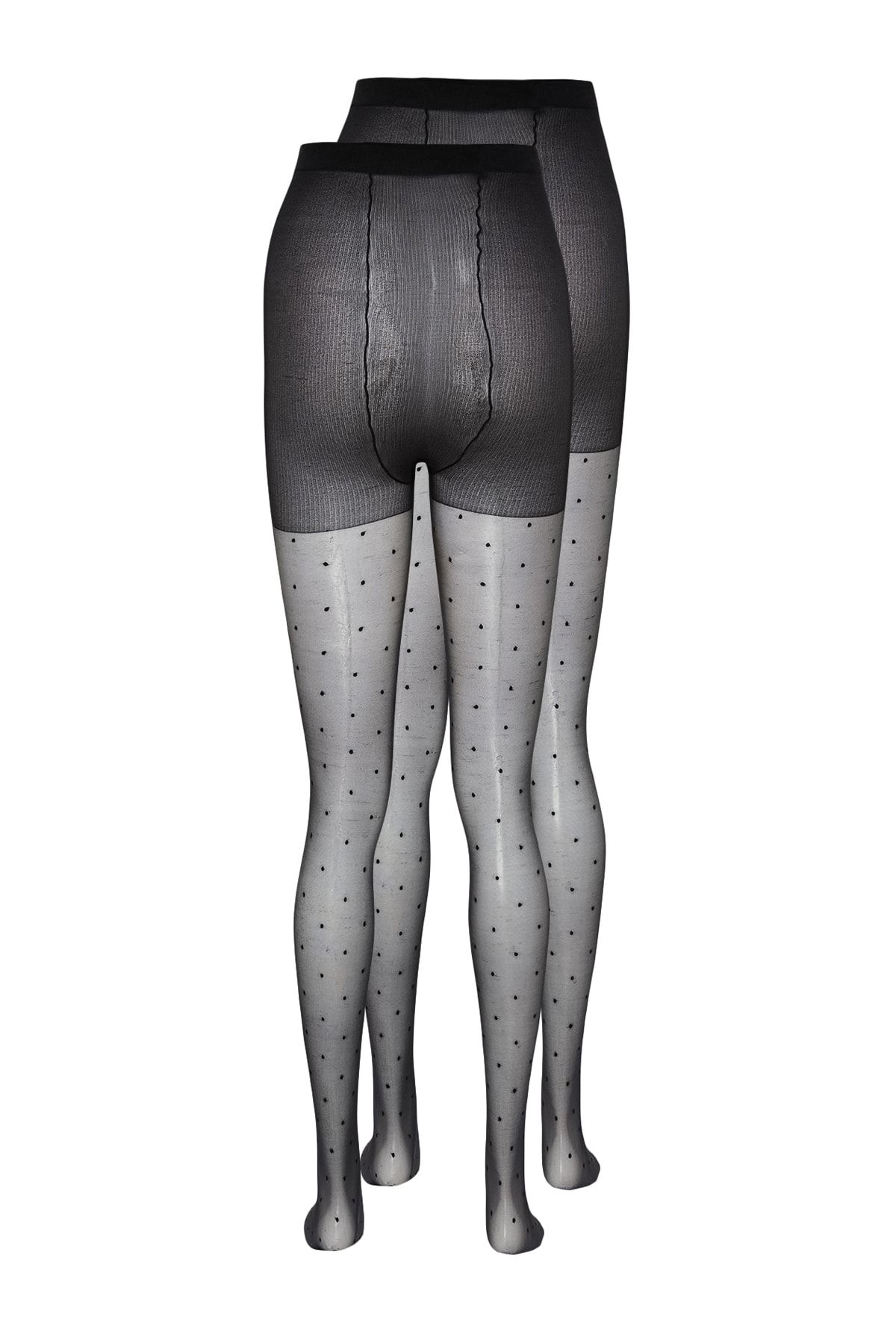 Plus Size 2 Pack Polka Dot Tights Everything5Pounds