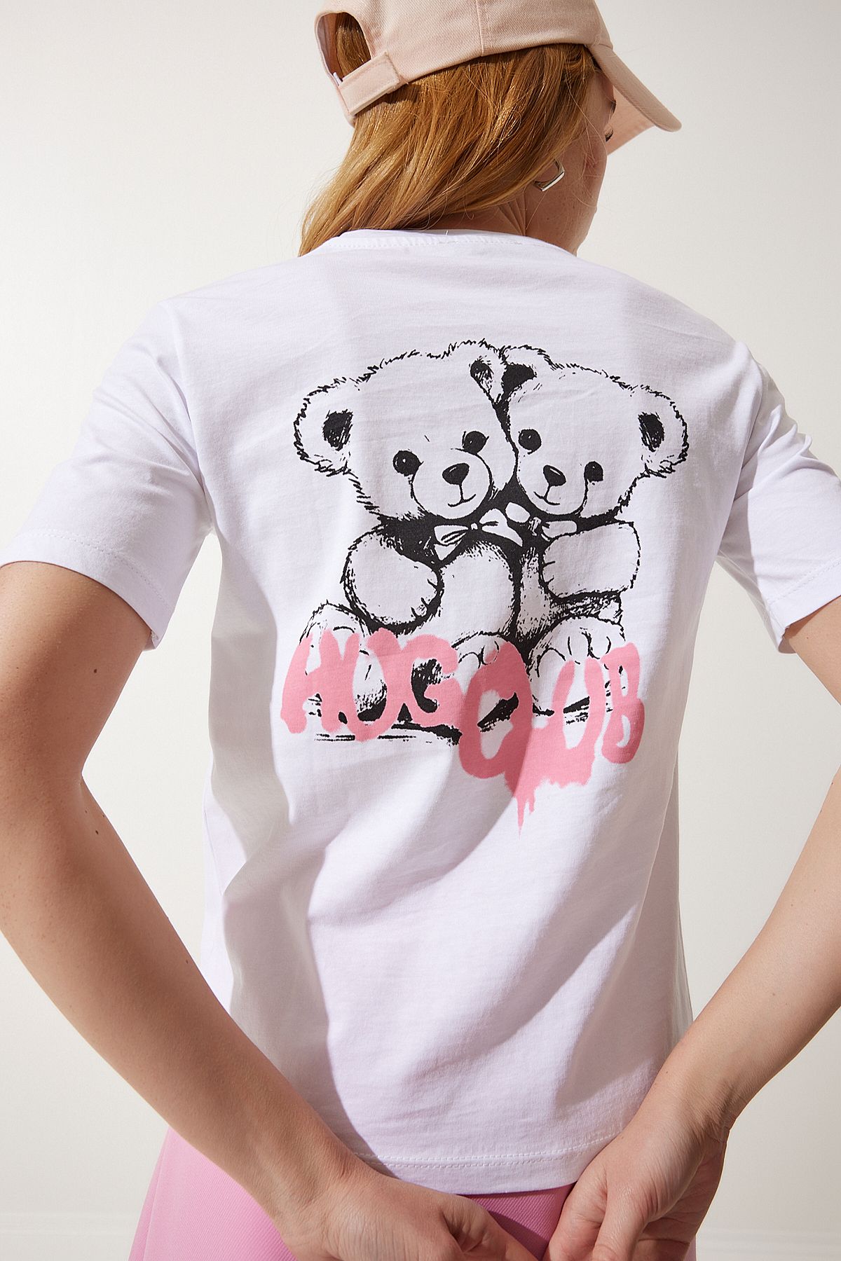 Women's Teddy Bear Print  T-Shirt