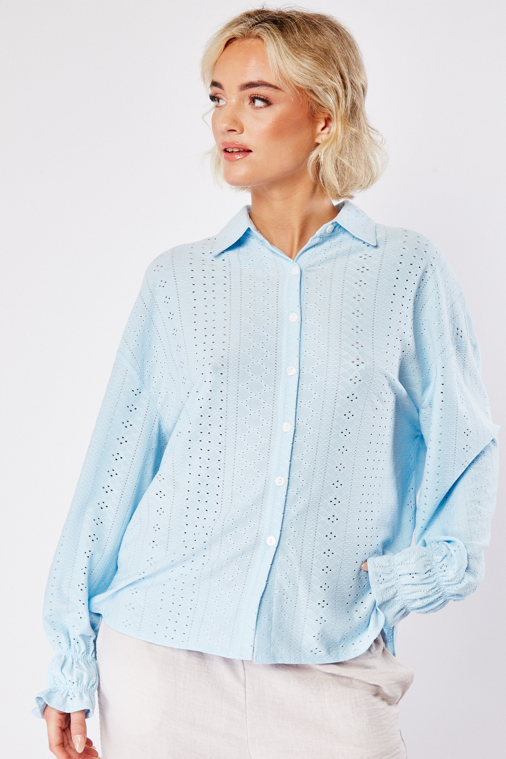 Anglaise Broderie Top