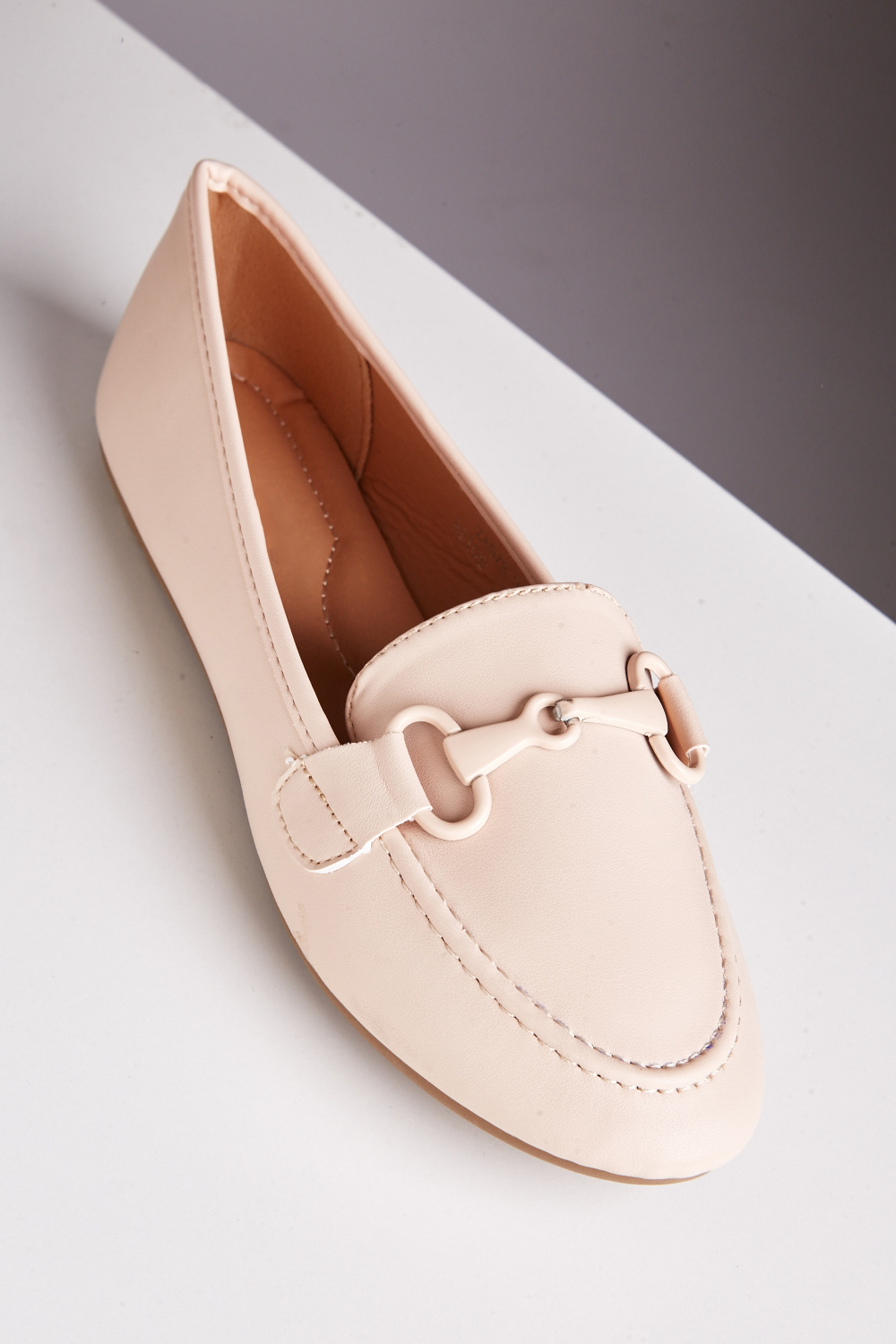 Bar Detailed Front Loafers