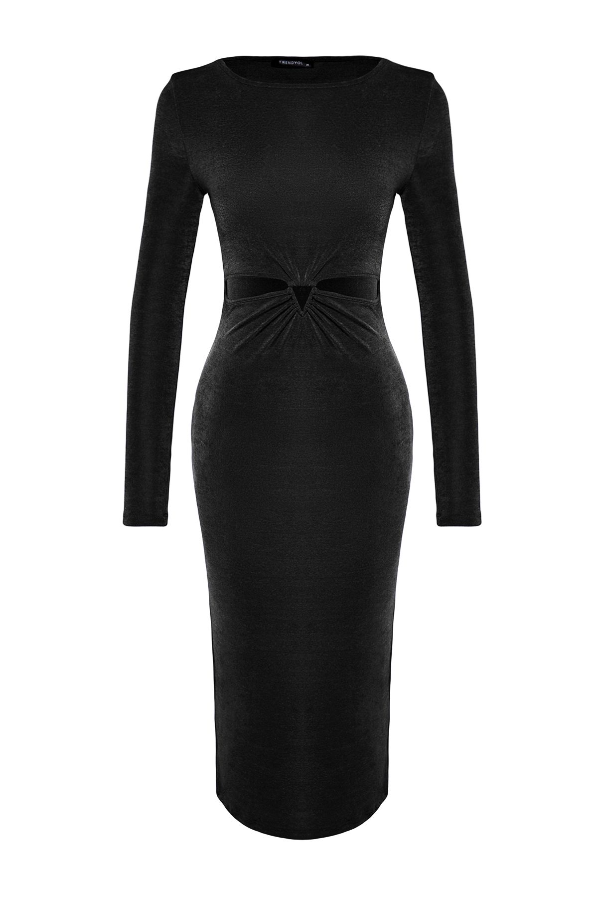 Fitted Cut Out Detailed Dress