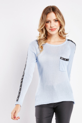 Eyelet Loose Knit Top – Everything5Pounds