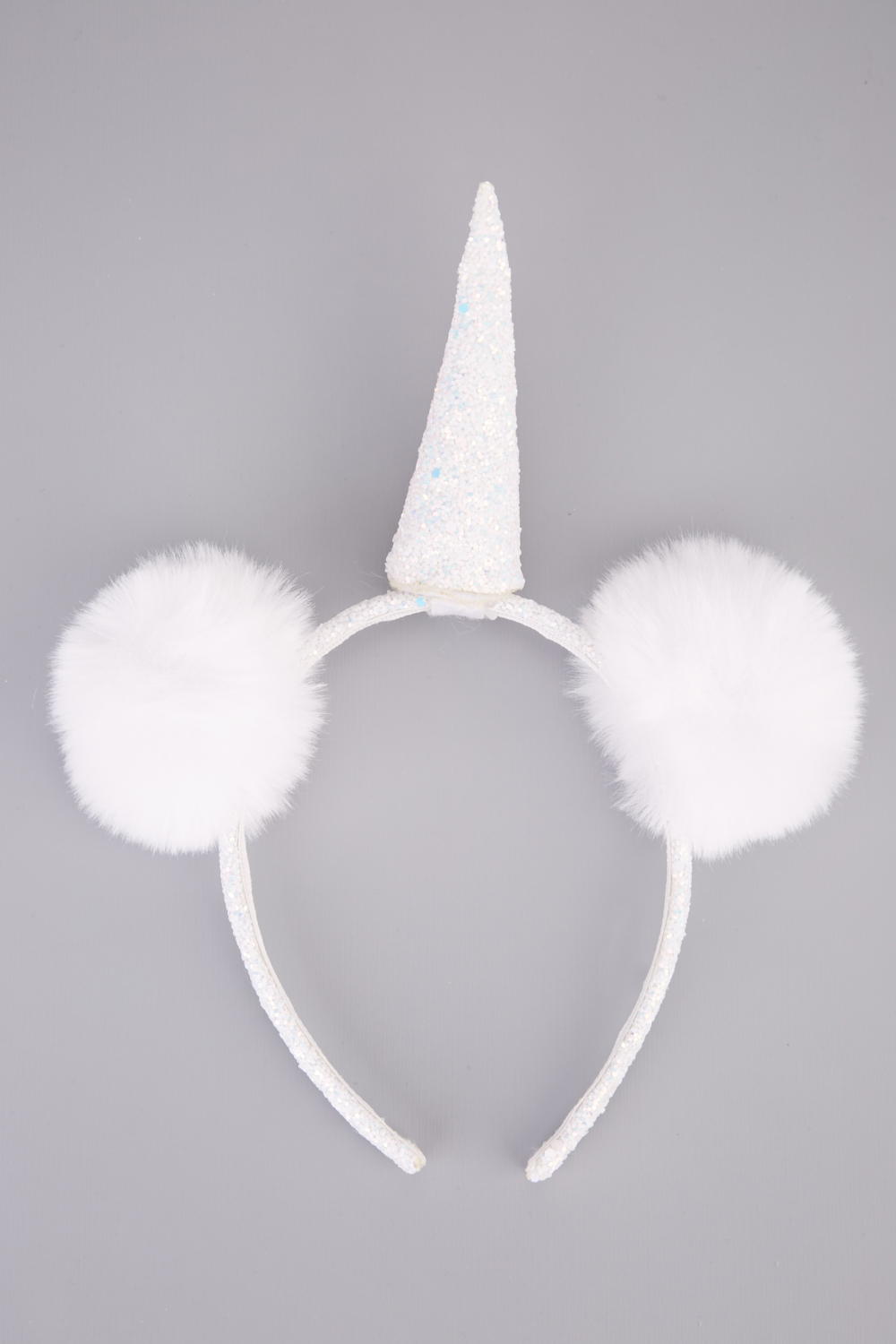 Glittery Unicorn Fluffy Headband