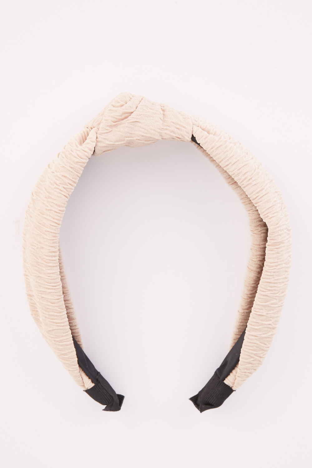Ruched Knotted Headband