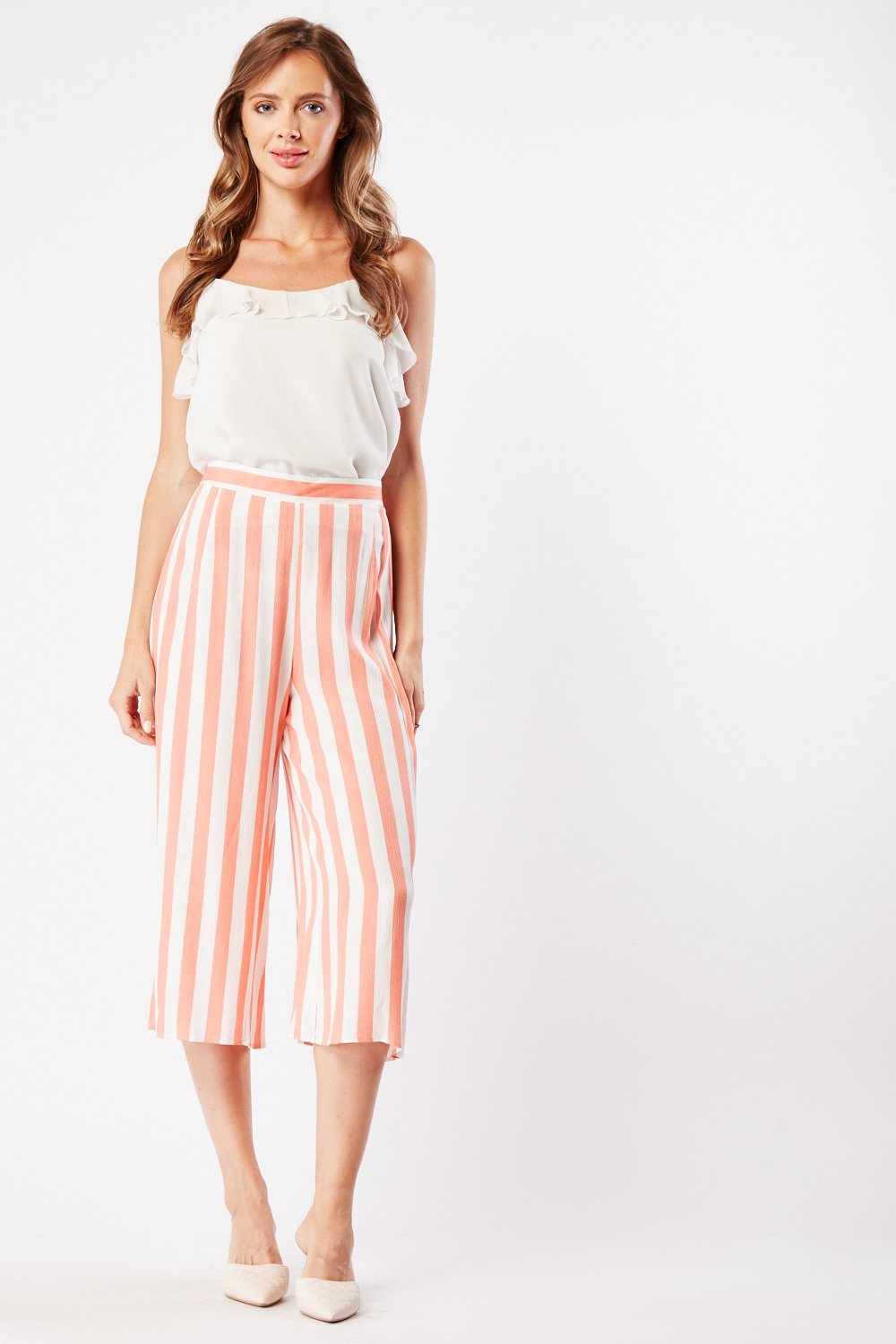 Strappy Culottes Trousers