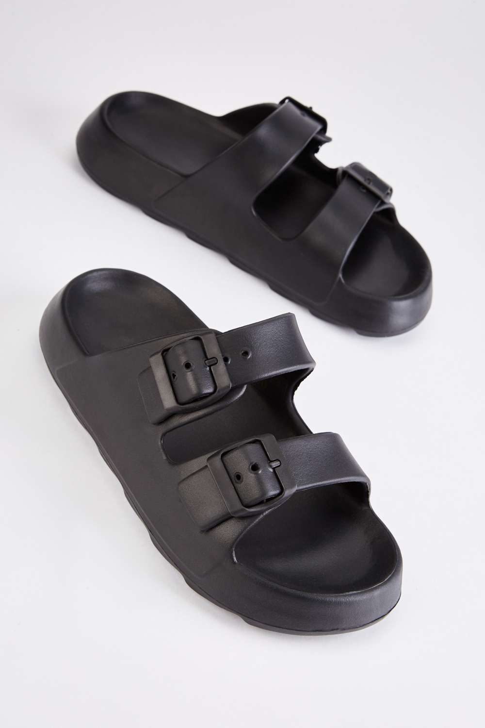 Twin Buckled Sandals