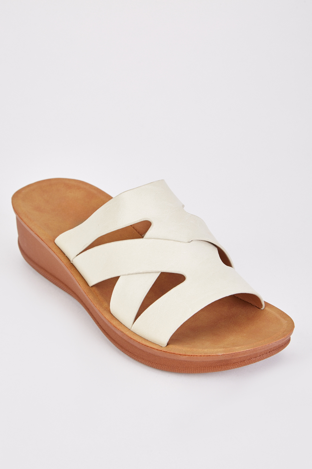 Wedge Cut Out Sandals