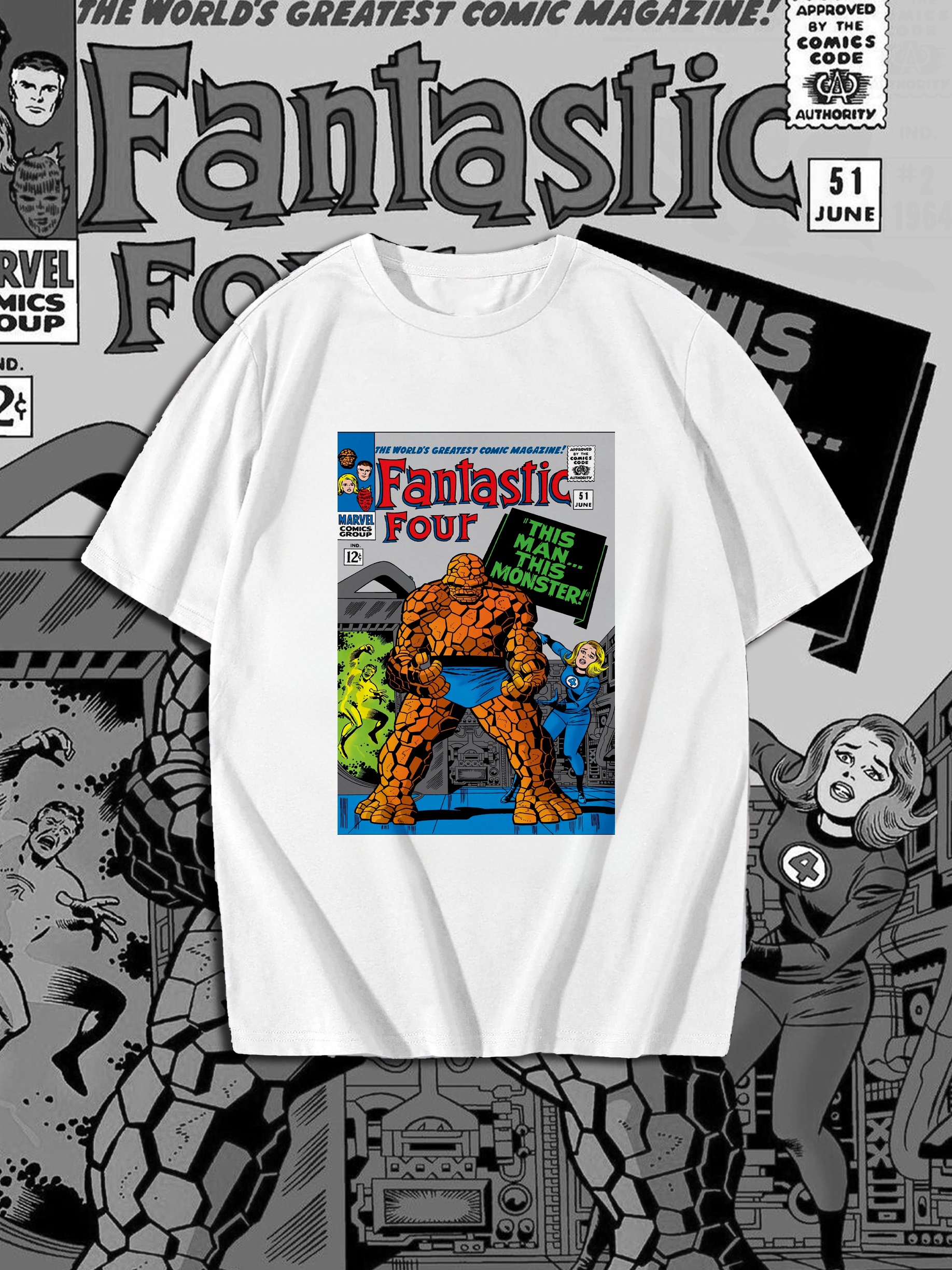 Superhero Warrior Cotton Print T-Shirt 005