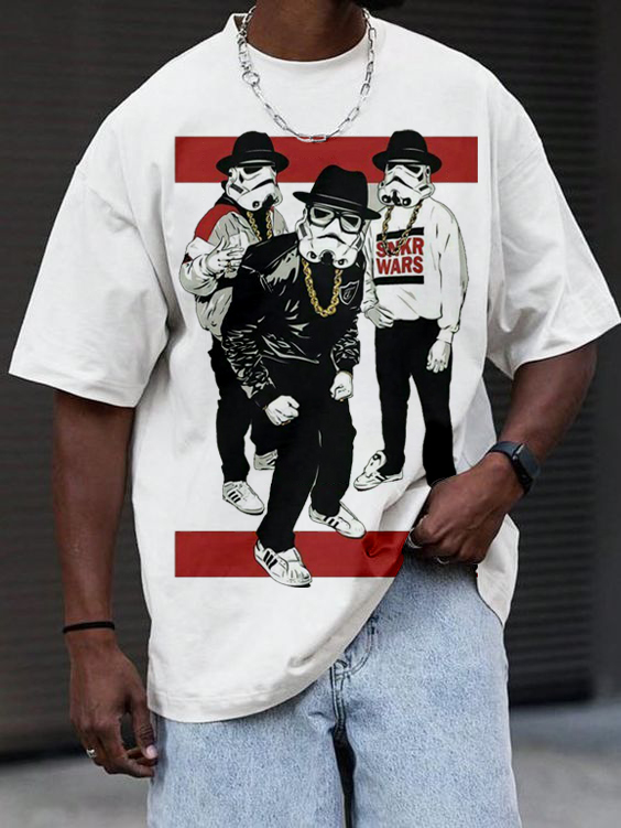 Street Fashion Space Warrior T-Shirt