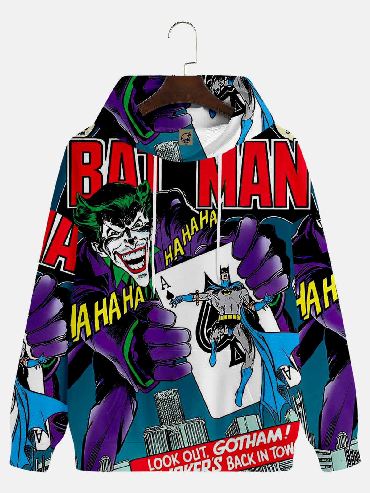 Classic Superhero Anime Cartoon Characters Print Sweatshirt 04