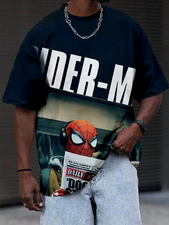 Street Fashion Collage Spider T-Shirt