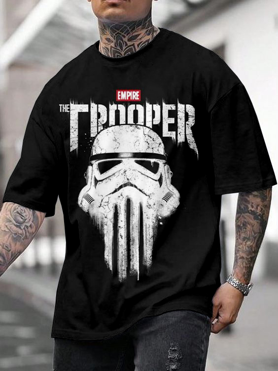 Classic movie poster space warrior Print T-Shirt