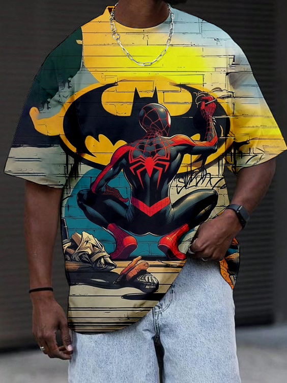 Street Fashion Collage Spider T-Shirt