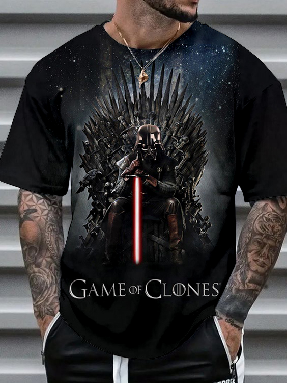 Street Fashion Star Carrier Warrior T-Shirt