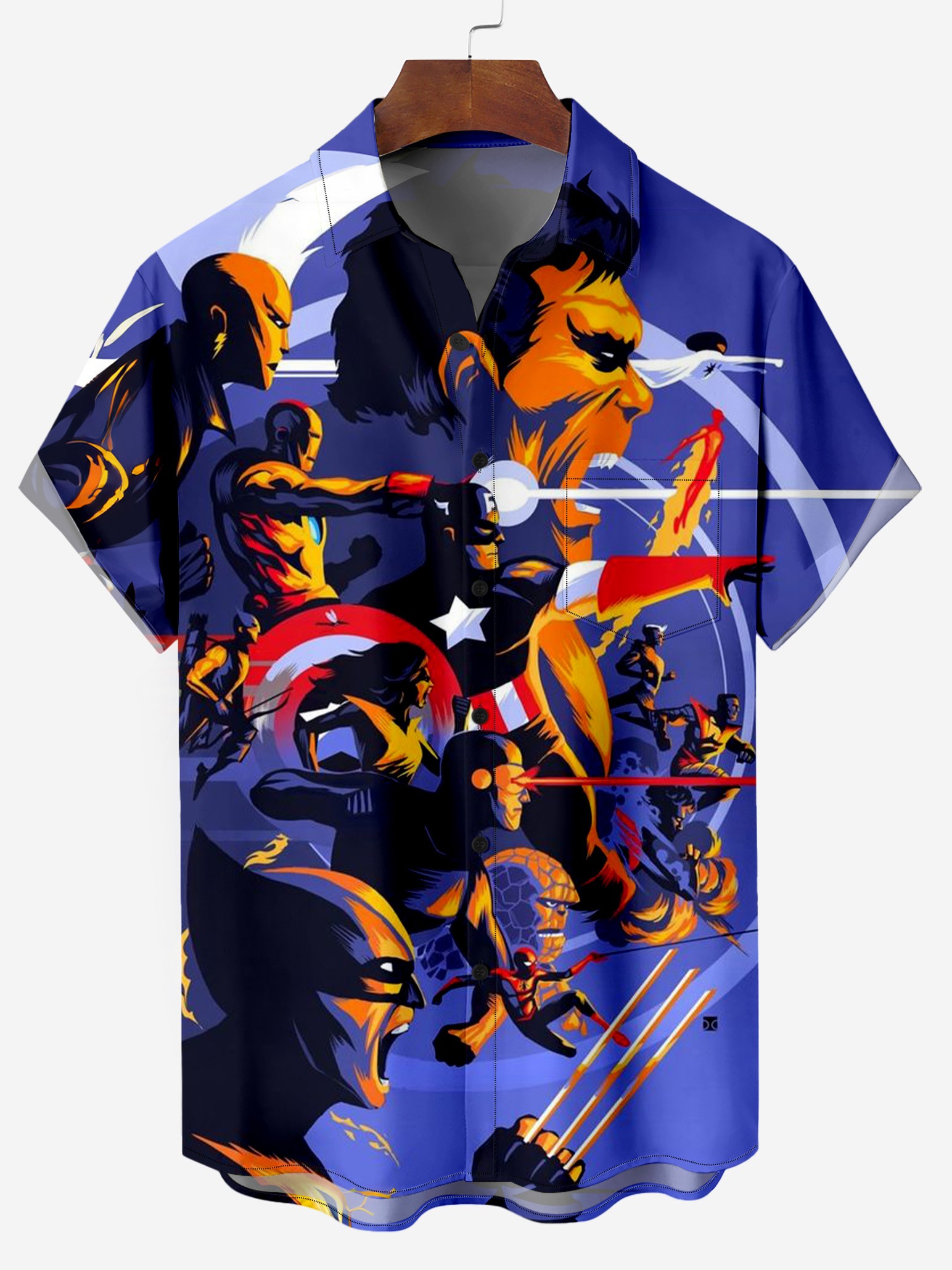 All Stars Fighting Chest Pocket Shirt