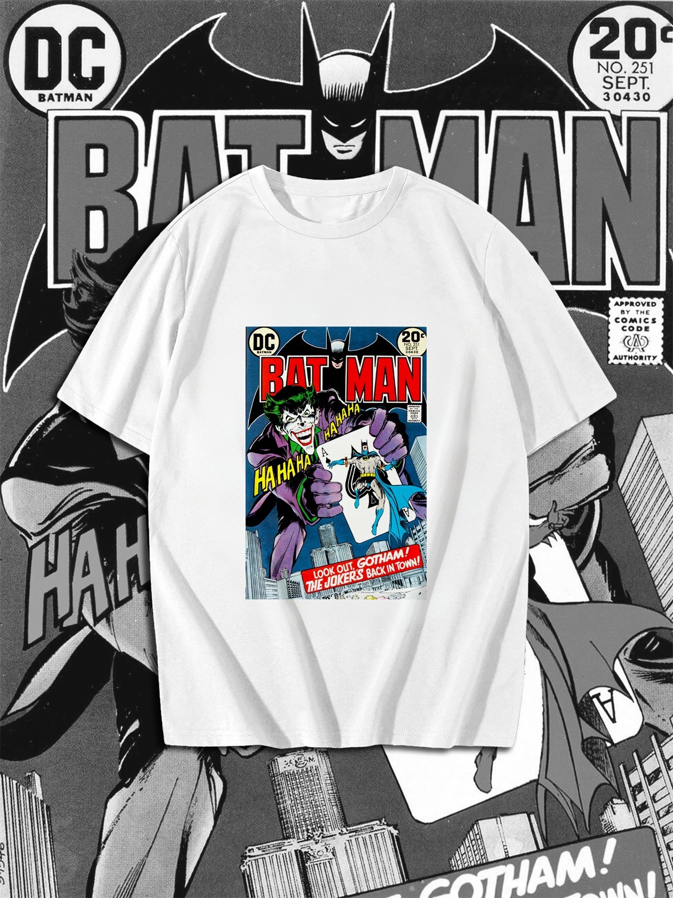 Superhero Warrior Cotton Print T-Shirt 0059