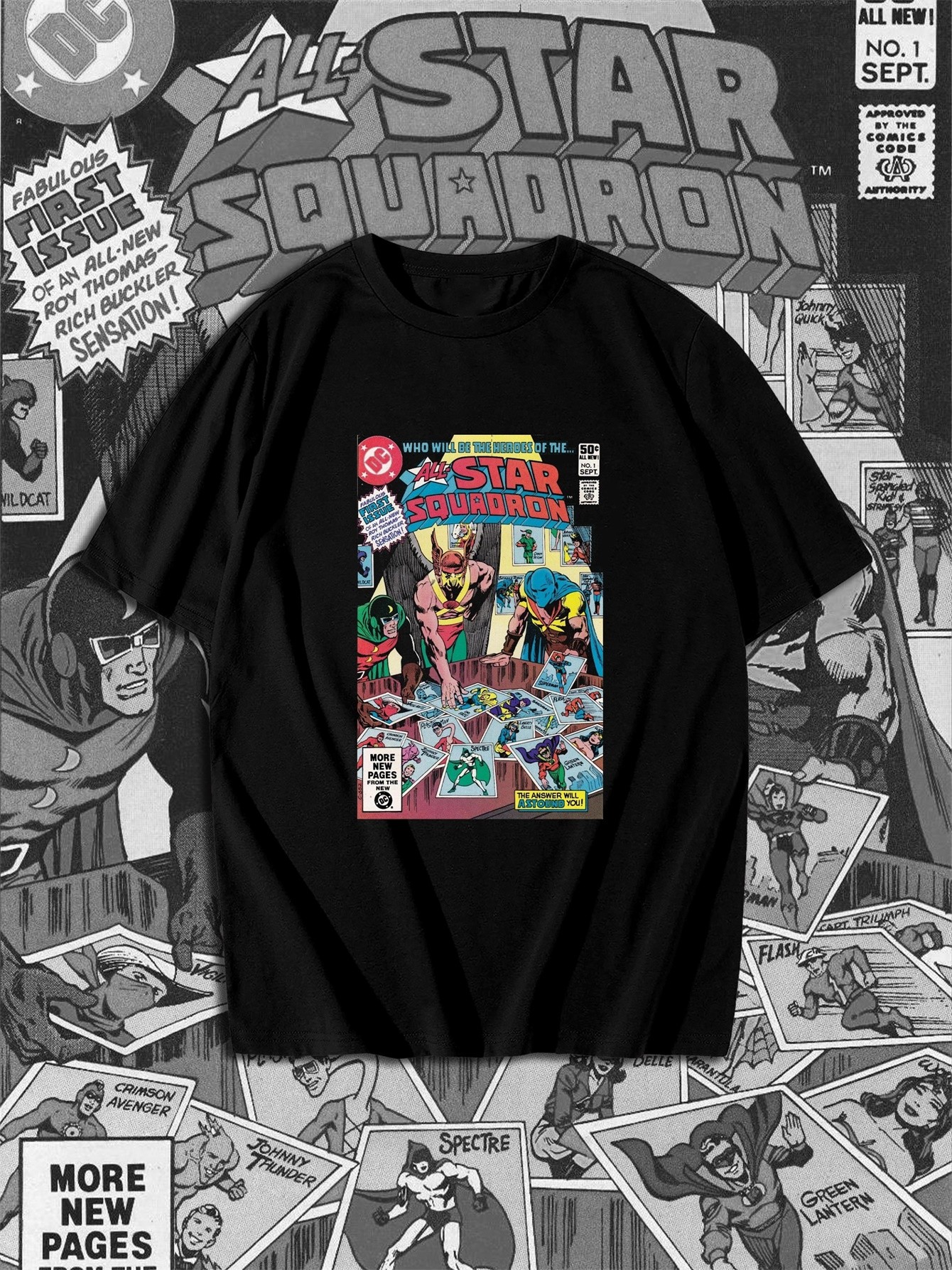 Superhero Warrior Cotton Print T-Shirt 0067