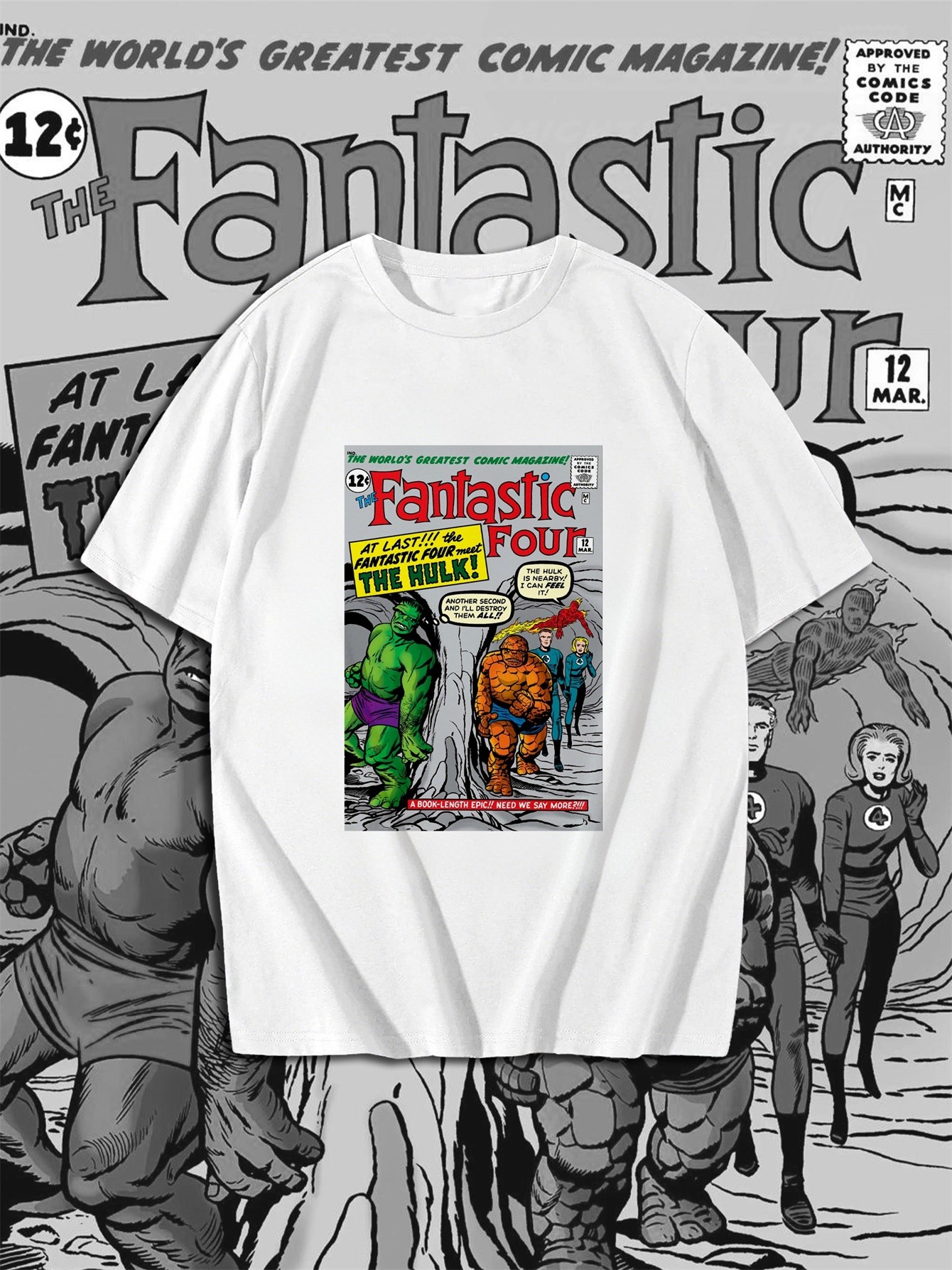 Superhero Warrior Cotton Print T-Shirt 0075