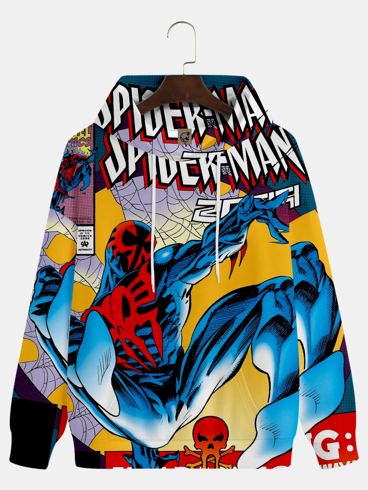 Classic Superhero Anime Cartoon Characters Print Sweatshirt 06