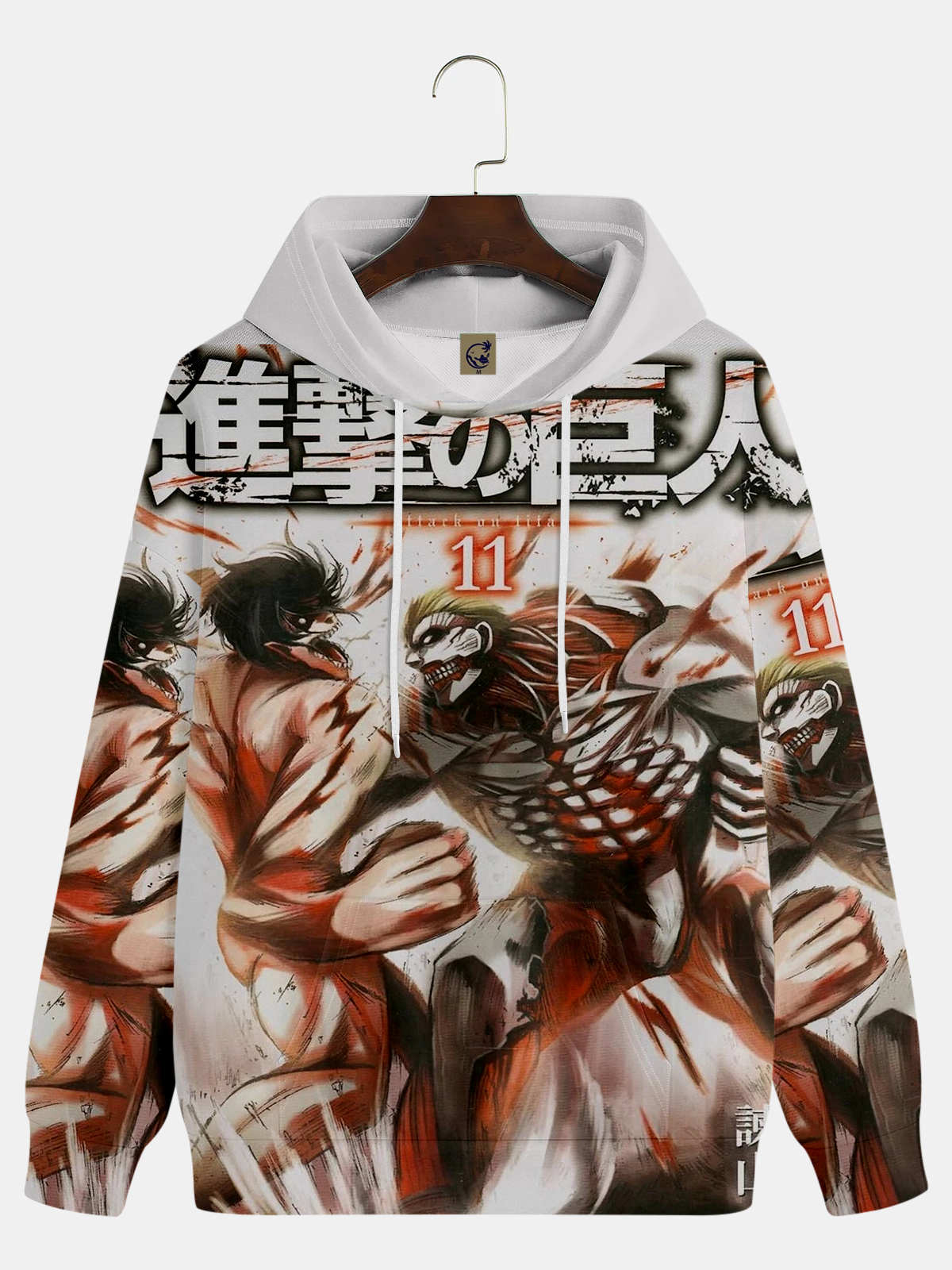 Men's Comic Printed Hoodie 840