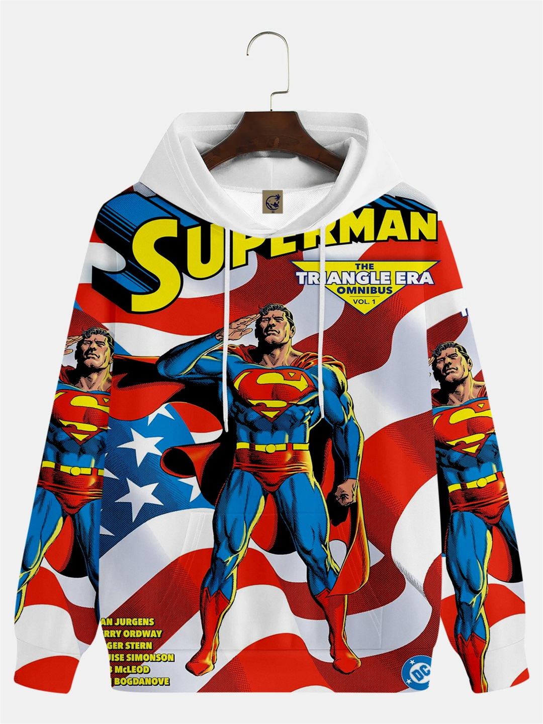 Men's Comic Printed Hoodie 531
