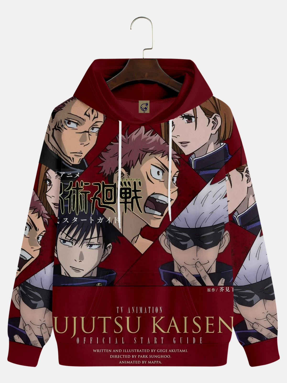 Men's Comic Printed Hoodie 855