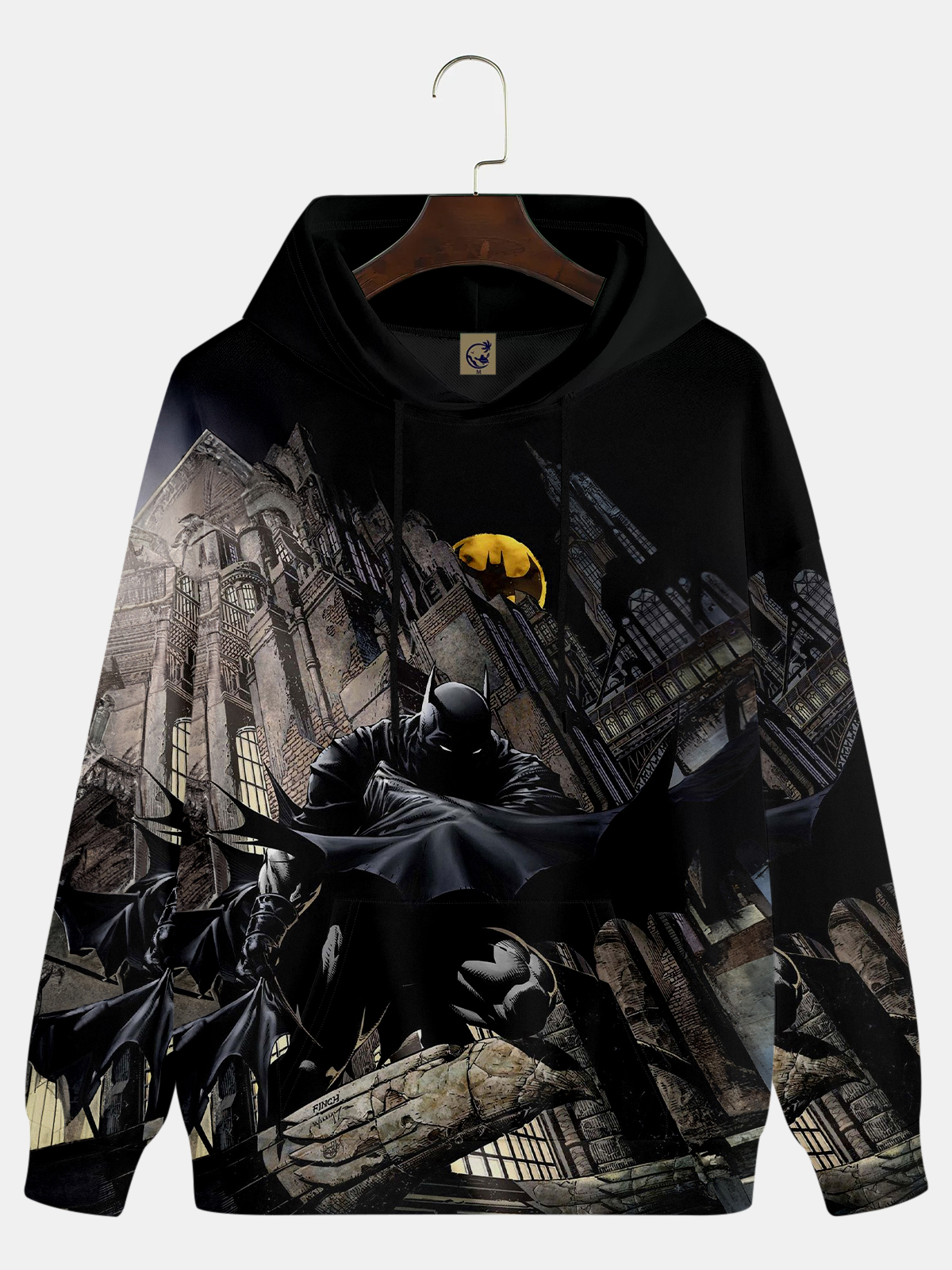 Men's Comic Printed Hoodie 802